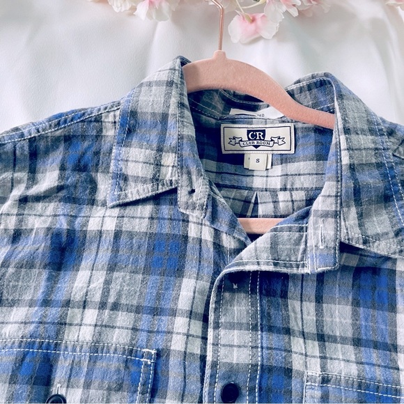 Club Room • Plaid Button Down Long Sleeve Shirt - Picture 4 of 7